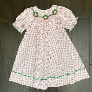 Smocked Christmas Dress